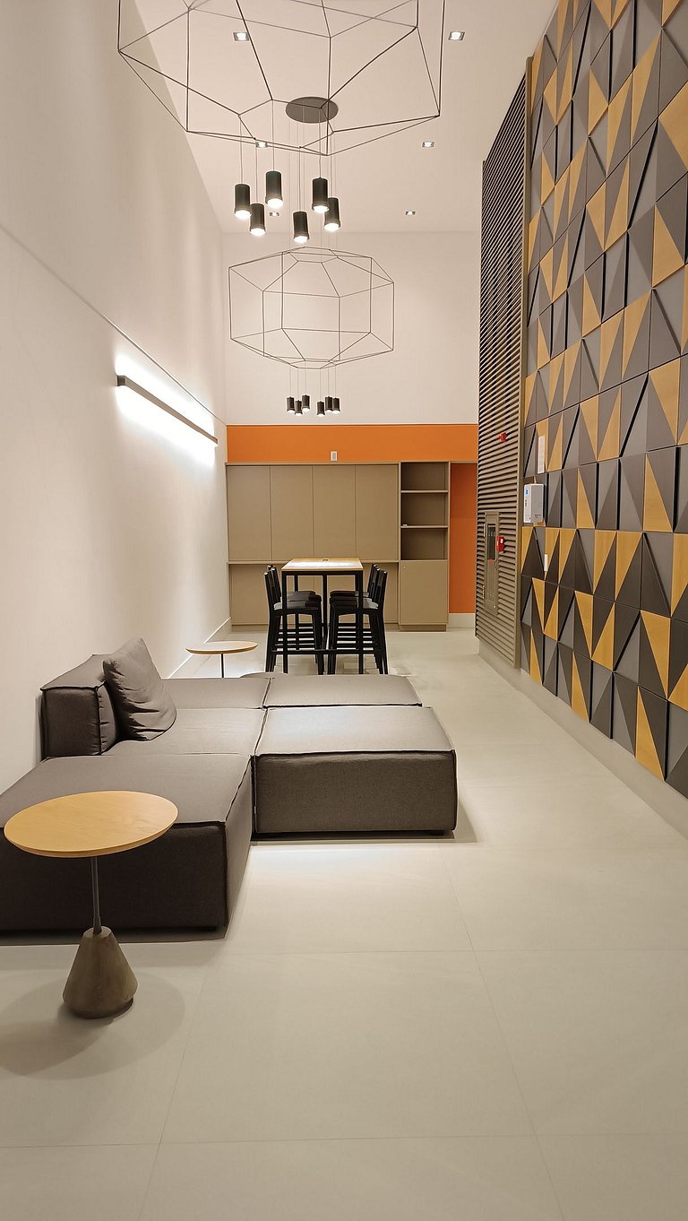 Espaço muito confortável no coração da Ilha